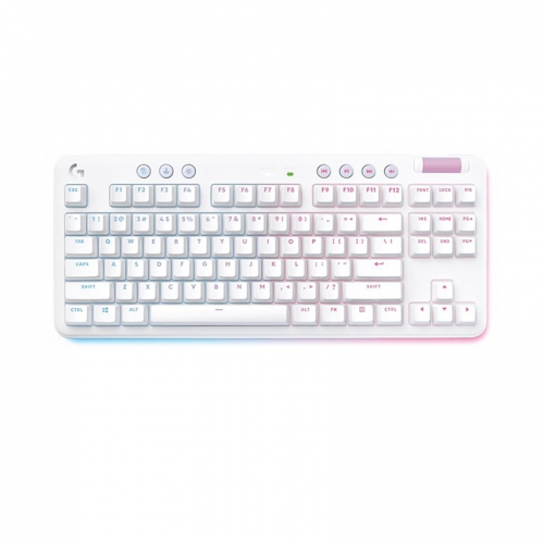 BÀN PHÍM GAME KHÔNG DÂY LOGITECH G715 TKL RGB AURORA OFF WHITE LINEAR 920-010693