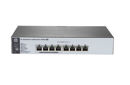 HPE OfficeConnect 1820 8G PoE+ (65W) Switch - J9982A