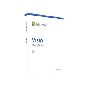Microsoft® Visio® Standard 2021 Win All Languages Online Product Key License 1 License Downloadable Click to Run ESD NR D86-05942